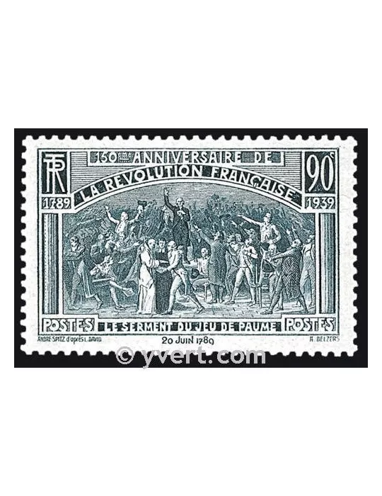 n° 444 - Timbre France Poste