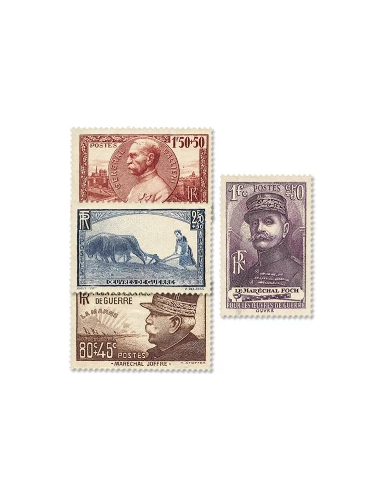 n° 454/457 - Timbre France Poste
