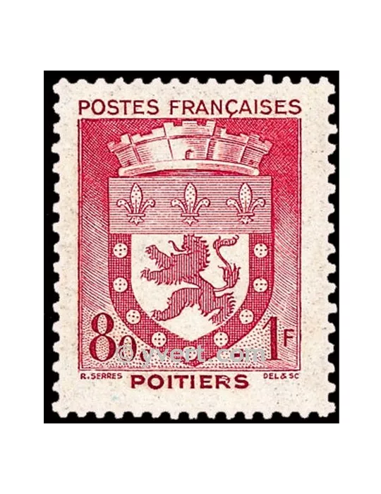 n° 555 - Timbre France Poste
