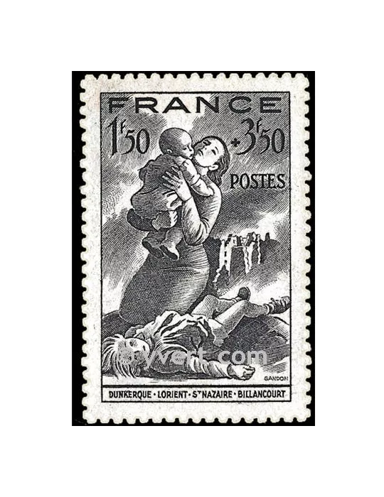 n° 584 - Timbre France Poste
