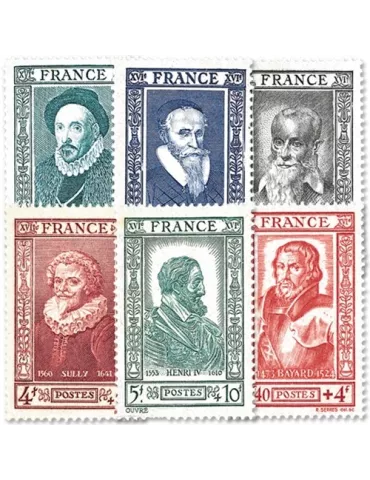 n° 587/592 - Timbre France Poste