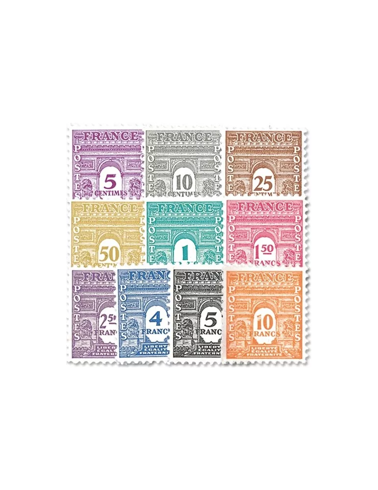 n° 620/629 - Timbre France Poste