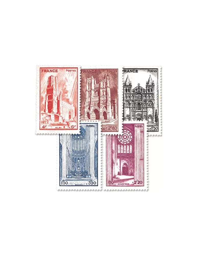 n° 663/667 - Timbre France Poste