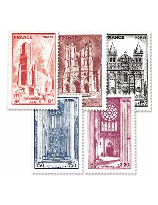 n° 663/667 - Timbre France Poste