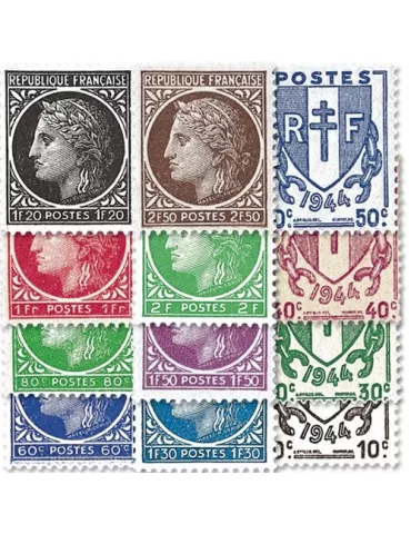 n° 670/681 - Timbre France Poste