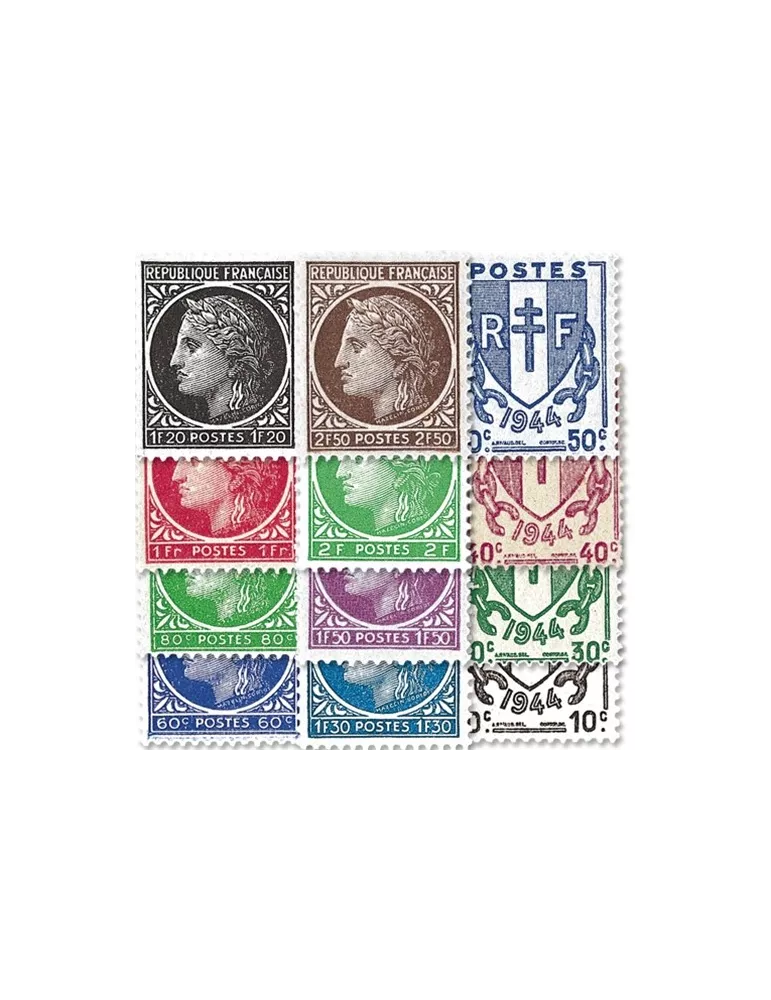n° 670/681 - Timbre France Poste