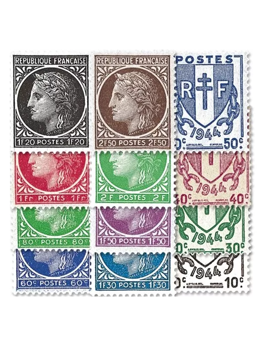 n° 670/681 - Timbre France Poste