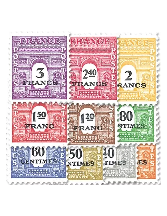 n° 702/711 - Timbre France Poste