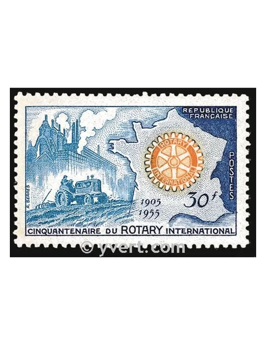 n° 1009 - Timbre France Poste
