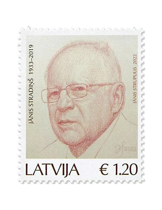 n° 1150 - Timbre LETTONIE Poste