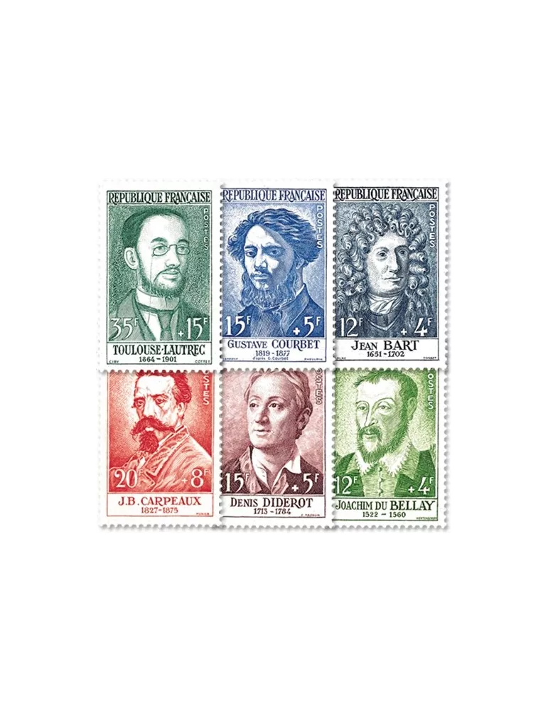 n° 1166/1171 - Timbre France Poste