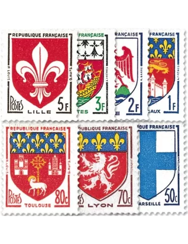 n° 1180/1186 - Timbre France Poste