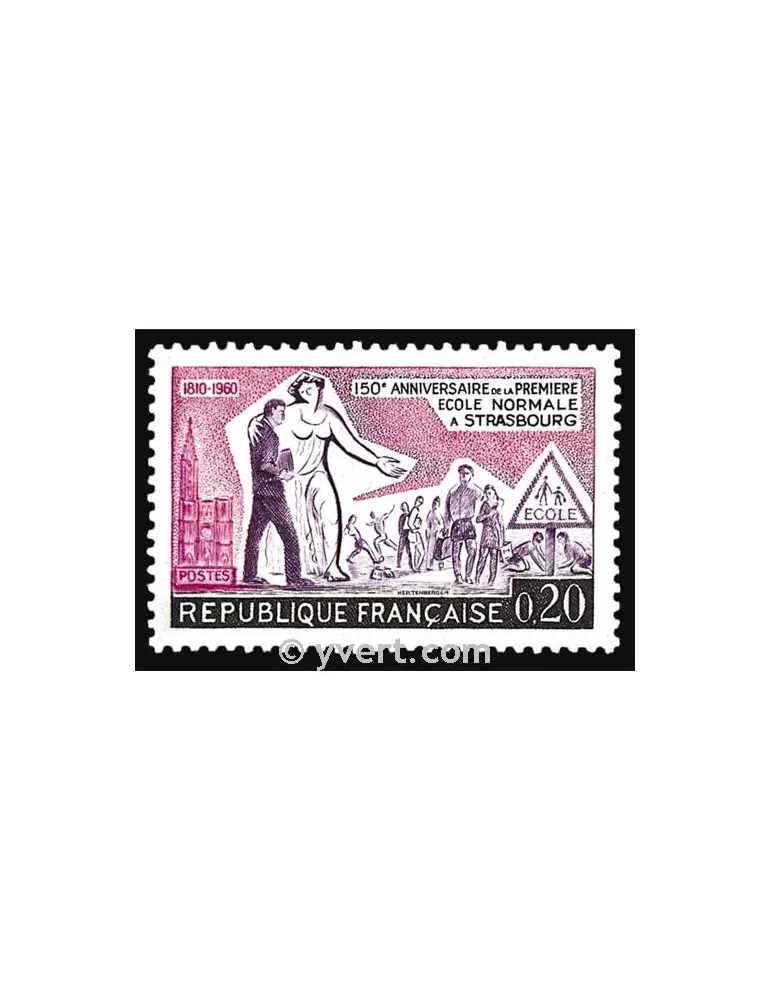 n° 1254 - Timbre France Poste
