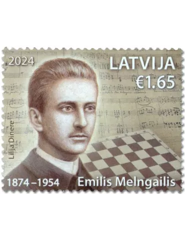 n° 1190 - Timbre LETTONIE Poste