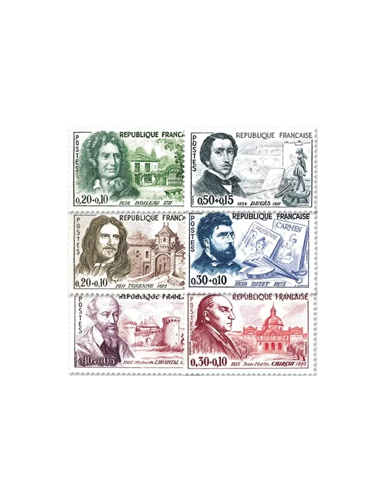 n° 1257/1262 - Timbre France Poste