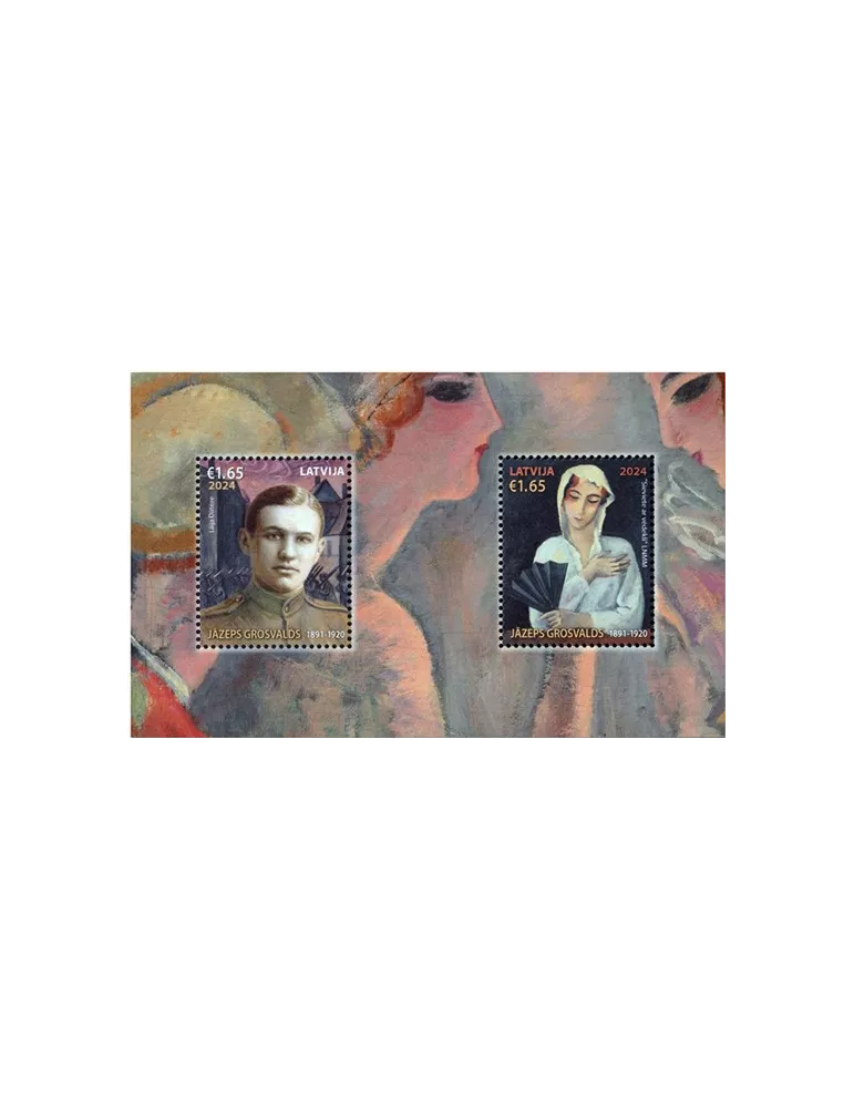 n° 54 - Timbre LETTONIE Blocs et feuillets