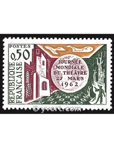 n° 1334 - Timbre France Poste