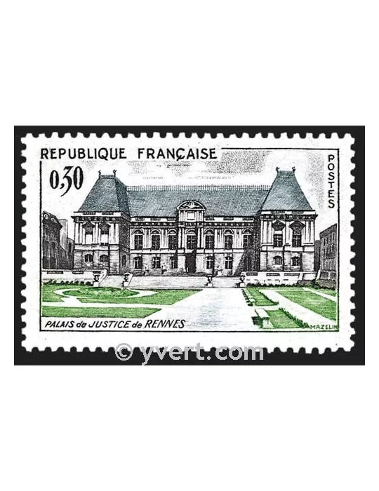 n° 1351 - Timbre France Poste