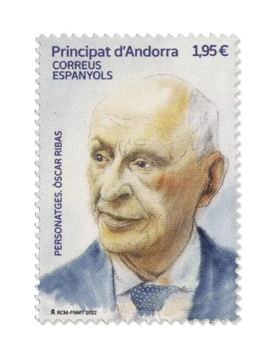 n° 522 - Timbre ANDORRE ESPAGNOL Poste