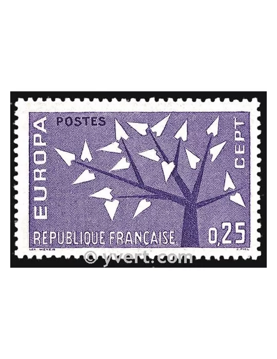 n° 1358 - Timbre France Poste