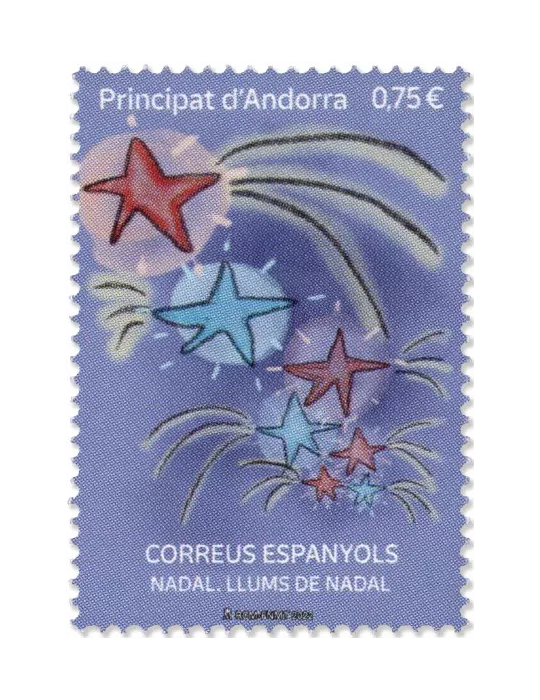 n° 524 - Timbre ANDORRE ESPAGNOL Poste