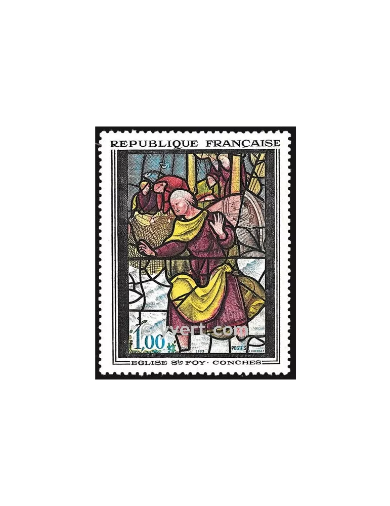 n° 1377 - Timbre France Poste