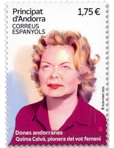 n° 528 - Timbre ANDORRE ESPAGNOL Poste