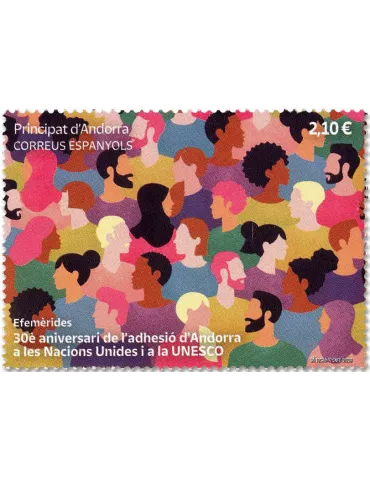 n° 532 - Timbre ANDORRE ESPAGNOL Poste