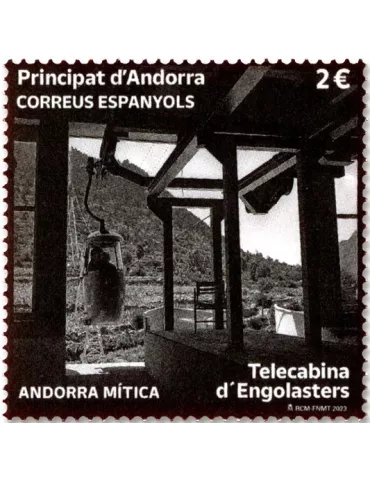 n° 535 - Timbre ANDORRE ESPAGNOL Poste