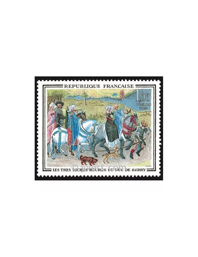 n° 1457 - Timbre France Poste