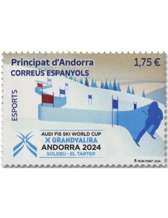 n° 542 - Timbre ANDORRE ESPAGNOL Poste