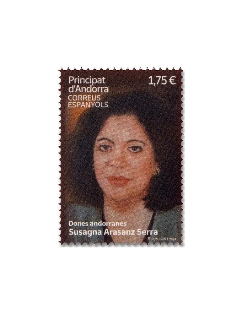 n° 543 - Timbre ANDORRE ESPAGNOL Poste