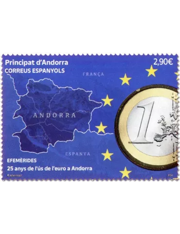 n° 547 - Timbre ANDORRE ESPAGNOL Poste