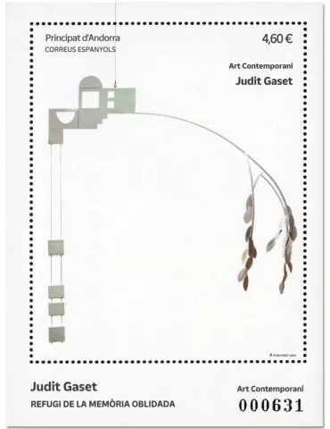 n° F527 - Timbre ANDORRE ESPAGNOL Poste