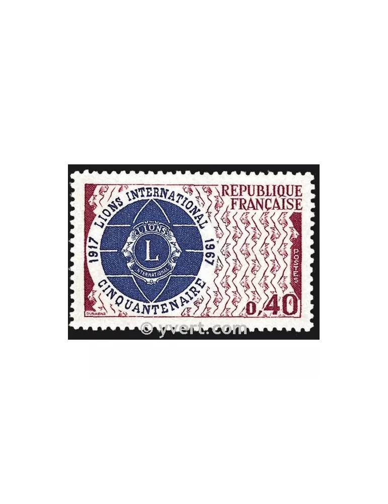 n° 1534 - Timbre France Poste