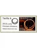 n° 6a - Timbre ANDORRE ESPAGNOL Timbres de distributeurs