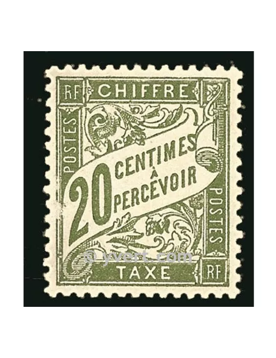 n° 31 - Timbre France Taxe