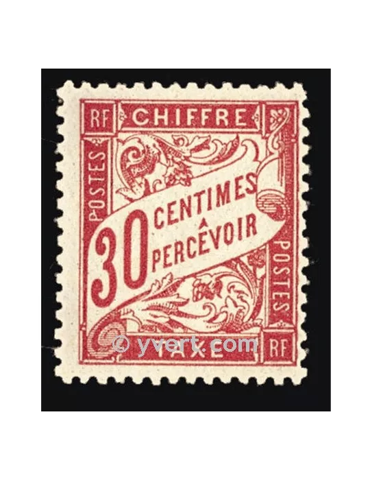 n° 33 - Timbre France Taxe