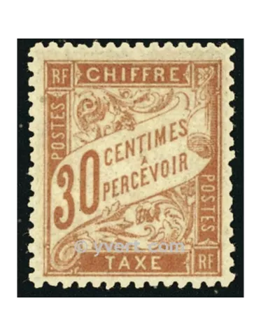 n° 34 - Timbre France Taxe 2