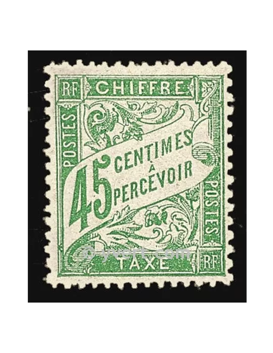 n° 36 - Timbre France Taxe