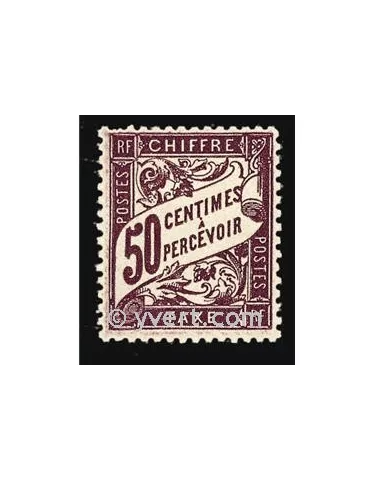 n° 37 - Timbre France Taxe