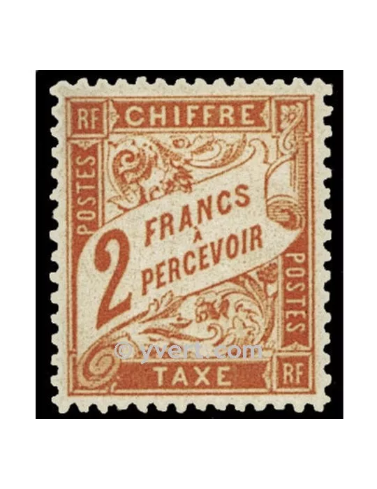 n° 41 - Timbre France Taxe