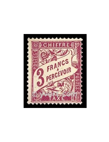 n° 42A - Timbre France Taxe