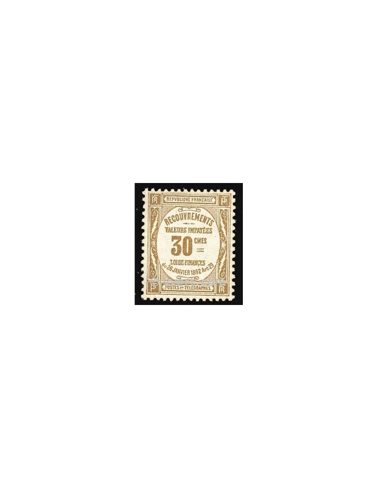 n° 46 - Timbre France Taxe