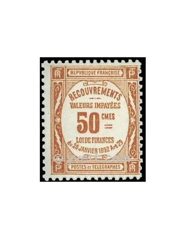 n° 47 - Timbre France Taxe