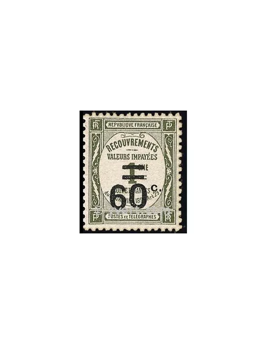 n° 52 - Timbre France Taxe