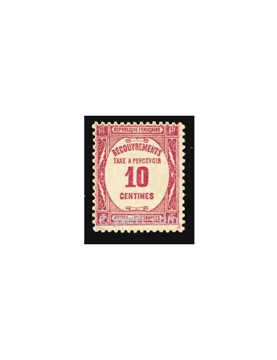 n° 56 - Timbre France Taxe