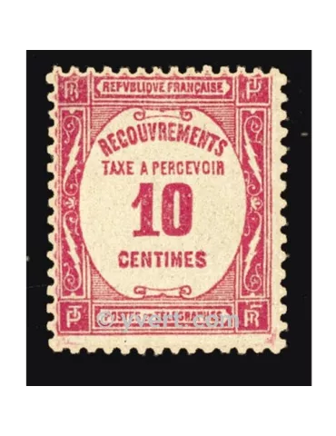 n° 56 - Timbre France Taxe 2