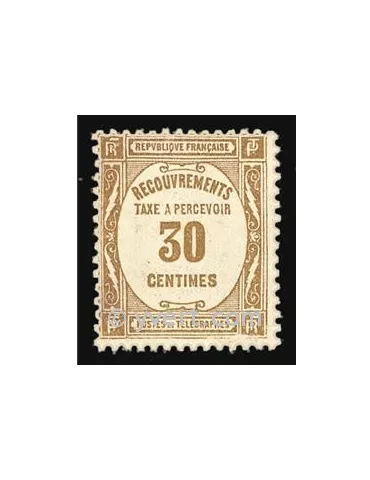 n° 57 - Timbre France Taxe