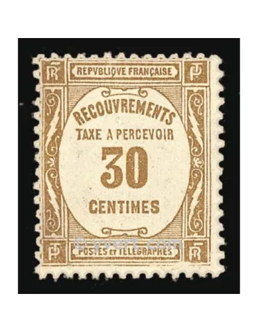 n° 57 - Timbre France Taxe 2